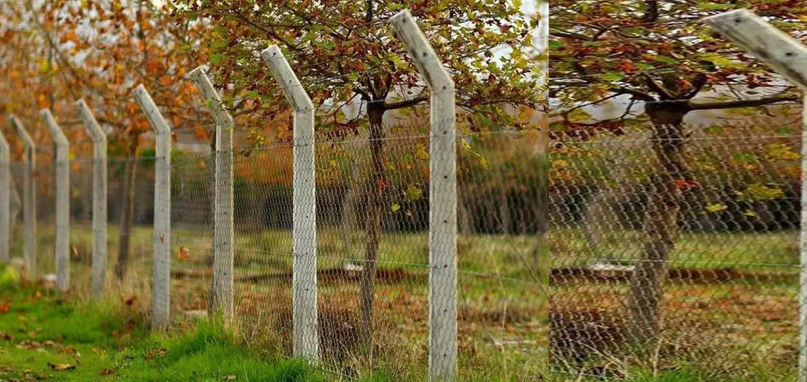 Beton Direk Tel Çit ve Tel Örgü İçin